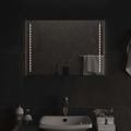 vidaXL LED kúpeľňové zrkadlo 70x50 cm
