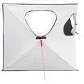 vidaXL Poľovnícky stan 145 x 145 x 150 cm Biela s blackoutom