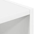 vidaXL Nočný stolík 2 ks Biela 30,5 x 27 x 59,5 cm Kompozitné drevo