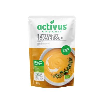 BIO Tekvicová krémová polievka - Activus, 9 x 400 g