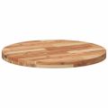vidaXL Stolová doska okrúhla Ø70x4 cm masívne akáciové drevo