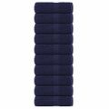 vidaXL Utierky na umývanie FROGN 10 ks námornícka modrá 30x30 cm 360 g/m²