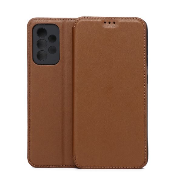 Smart Touch puzdro pre Samsung Galaxy A52 4G / A52 5G / A52S 5G hnedé