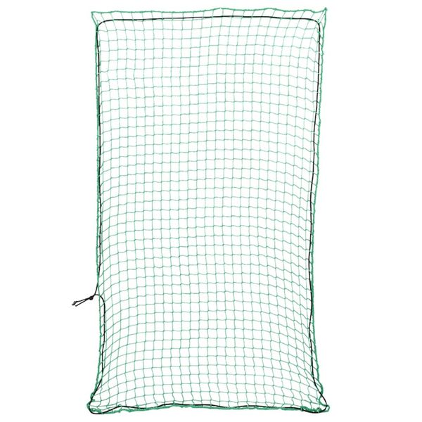 vidaXL Sieť na prívesný vozík s elastickým lanom, zelená 3,5x2 m, PP