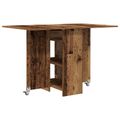 vidaXL Jedálenský stôl 115 x 70 x 75 cm Kompozitné drevo Staré drevo