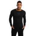 Tričko s dlhým rukávom Essential Black - STRIX, veľkosť XXXL