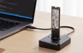 Dokovacia stanica REBEM KOM1042 pre SSD disky M.2 SATA a NVME Dokovací stanice REBEM KOM1042 pre SSD disky M.2 SATA a NVME