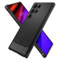 Puzdro Spigen Rugged Armor pre Samsung Galaxy S24 Ultra matná čierna