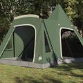 vidaXL Teepee stan pre 5 osôb 5 osoba Zelená