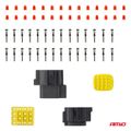 Sada elektrických konektorov vodotesných 16 PIN 2,2 mm AMiO-04353