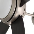 vidaXL Stropný ventilátor s osvetlením a diaľkovým ovládaním Ø 110 cm