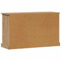 vidaXL Servírovacia skriňa Remeselný dub 100 x 35,5 x 60 cm