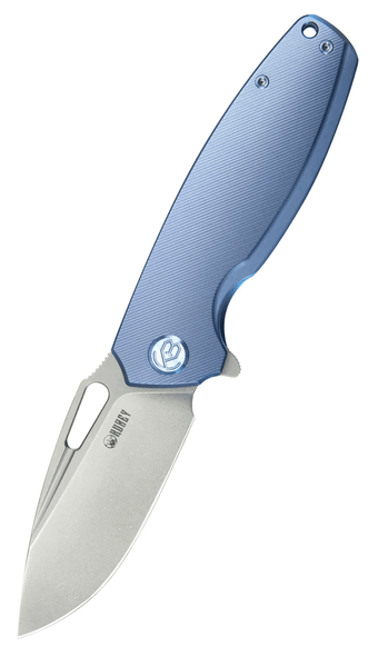 Kubey KB360D Tityus vreckový nôž 8,6 cm, modrá, titán