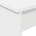 vidaXL Stojan na klávesy Biela 120 x 32 x 64 cm Kompozitné drevo