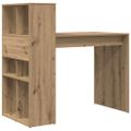 vidaXL Stôl Remeselný dub Kompozitné drevo 108 x 55 x 103.5 cm