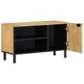 VidaXL TV skrinka Hnedá 80x31,5x46 cm Masívne drevo Mango