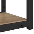 vidaXL Stenná polica Nástenná montáž Remeselný dub 80 x 21 x 78,5 cm