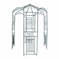 vidaXL Záhradná pergola 250 cm, tmavozelená