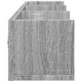 vidaXL Nástenné skrinky 2 ks sivé sonoma 75x18x16,5cm kompozitné drevo
