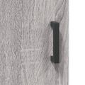 vidaXL Komoda sivý dub sonoma 34,5x34x90 cm spracované drevo