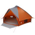 vidaXL Teepee stan pre 10 osôb 10 osoba Šedá a oranžová