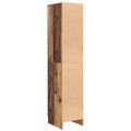 vidaXL Highboard Staré drevo 35 x 39 x 168 cm