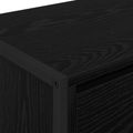 vidaXL TV skrinka 100 x 36 x 49,5 cm Čierny dub Kompozitné drevo