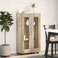 vidaXL Servírovacia skriňa FLORIN 55,5 x 29 x 100 cm Sonoma dub
