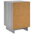 vidaXL Nočný stolík Sivý Sonoma 33,5 x 34,5 x 50 cm Kompozitné drevo
