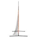 vidaXL Sieť na tréning bejzbalu Čierna 250 x 106,5 x 210 cm Polyester