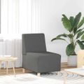 vidaXL Bezrúčková modulárna sofa jednotka 3 ks Tmavo šedá látka