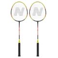 Súprava 2 bedmintonových rakiet NILS NRZ204-1