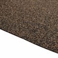 vidaXL Korková rolka Hnedá 500 x 100 cm Korek a guma
