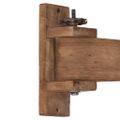 vidaXL Nástenné lampa 25 W čierna E27