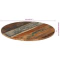vidaXL Okrúhla stolová doska 60 cm, 15-16 mm, recyklovaný masív