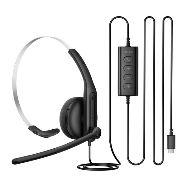 Káblové slúchadlá Edifier CC100 Black