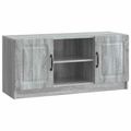 vidaXL TV skrinka Sivá sonoma 102 x 34,5 x 47 cm Kompozitné drevo