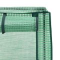 vidaXL Záhon s krytom na skleník ratanový vzhľad 120x40x140 cm