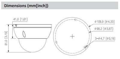 Dahua IP kamera IPC-HDBW2241E-S-0280B