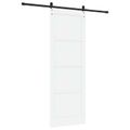 vidaXL Posuvné dvere ORKDAL 83 x 232 cm Borovicový masív