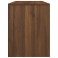 vidaXL Taburetka hnedý dub 70x35x45 cm spracované drevo