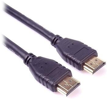 PremiumCord HDMI 2.1 High Speed + Ethernet kabel 8K@60Hz,zlacnené 3m Kabel, HDMI 2.1, High Speed, 8K pri 60Hz, s ethernetom, zlacnené konektory, 3m, čierny