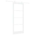 vidaXL Posuvné dvere ORKDAL 86 x 211 cm Biela