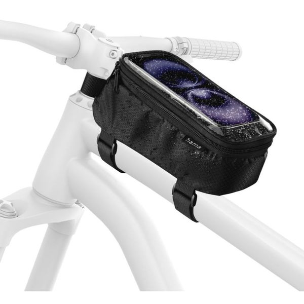 HAMA Puzdro na rám bicykla, čierne