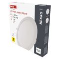 LED vstavané svietidlo NEXXO, kruhové, biely, 25W, neutrálna biela