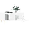 vidaXL Konferenčný stolík biely 90x50x40 cm kompozitné drevo
