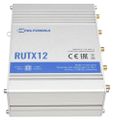 Teltonika Router RUTX12 Router, 1x WAN, 4x LAN, 1x USB, LTE, 3G, dual SIM, GPS, Wi-Fi, Bluetooth, VPN, RutOS, PoE