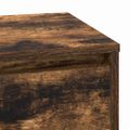 vidaXL Nočný stolík Dymová dub 71 x 34,5 x 75 cm Kompozitné drevo