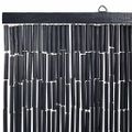 vidaXL záves proti hmyzu tmavošedá 100x220 cm bambus