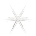 vidaXL Vianočné svetlo s LED, skladacie, biele 43 cm